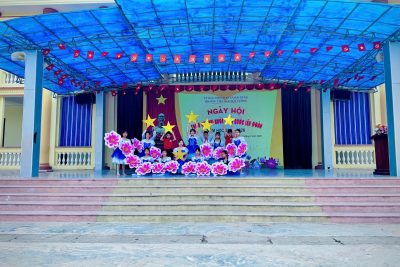 NGÀY HỘI “THIẾU NHI VUI KHỎE – TIẾN BƯỚC LÊN ĐOÀN” TẠI TRƯỜNG TIỂU HỌC HẢI CƯỜNG